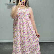 پیراهن ساحلی جلو دکمه h & m کد 106