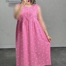 پیراهن ساحلی جلو دکمه h & m کد 103