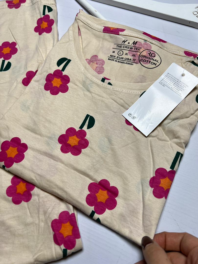 دمپا شلوار راسه برند h&m کد 1132
