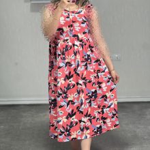 پیراهن ساحلی جلو دکمه h & m کد 104