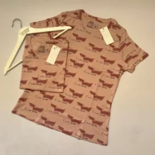 تیشرت تک زنانه برند H&M کد :T08