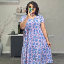 پیراهن ساحلی کد P2-21 برند H&M