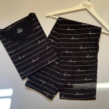 تیشرت شلوار راسه برند اورجینال اروپایی کات لیبل Night Wear کد N75