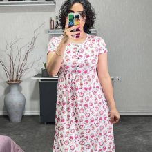 پیراهن ساحلی نخ پنبه برند زارا کد P0014