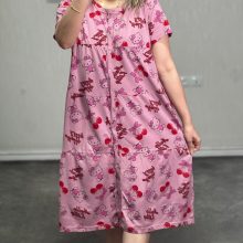 پیراهن ساحلی جلودکمه کامل برند h&m کد D08