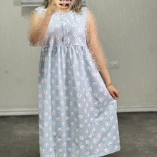 پیراهن ساحلی جلو دکمه h & m کد 108