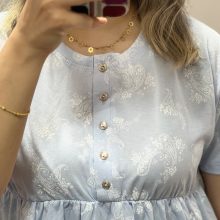 پیراهن ساحلی جلو دکمه h & m کد K04