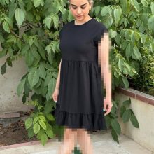 پیراهن ساده جنس تریکو باکیفیت