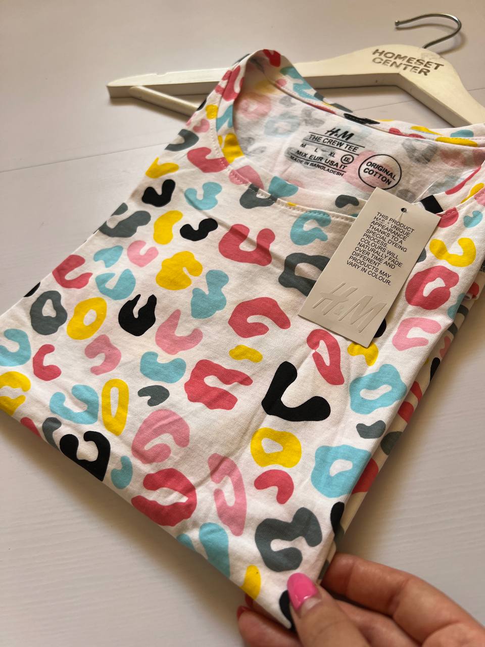 تی شرت تک کد TP10 برند H&M