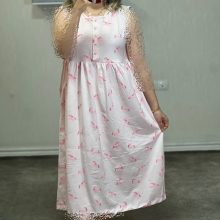 پیراهن ساحلی جلو دکمه h & m طرح اسبی