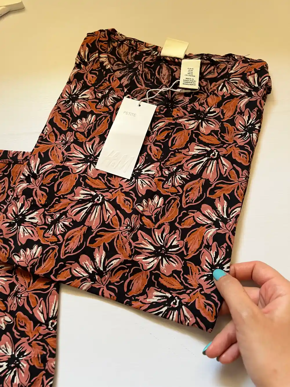 تیشرت شلوار زنانه برند H&M کد: 0066