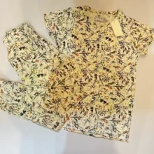 تیشرت شلوار زنانه برند H&M کد:R04