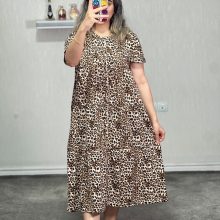 پیراهن ساحلی جلودکمه کامل برند h&m کد D01