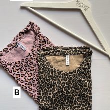 تیشرت کبریتی طرحدار برند H&M کد ۱۲۴