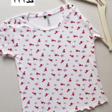 تیشرت کبریتی طرحدار برند H&M کد 121