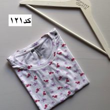 تیشرت کبریتی طرحدار برند H&M کد 121-1