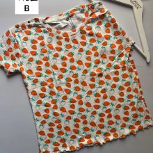 تیشرت کبریتی طرحدار برند H&M کد 125-1