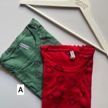 تیشرت کبریتی طرحدار برند H&M کد 126